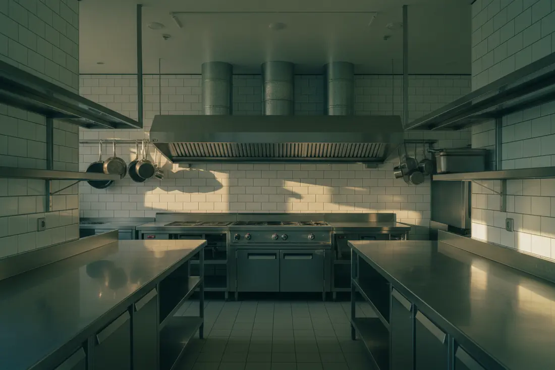 Cuisine professionnelle en inox